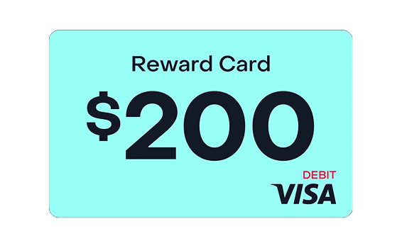 reward card 200